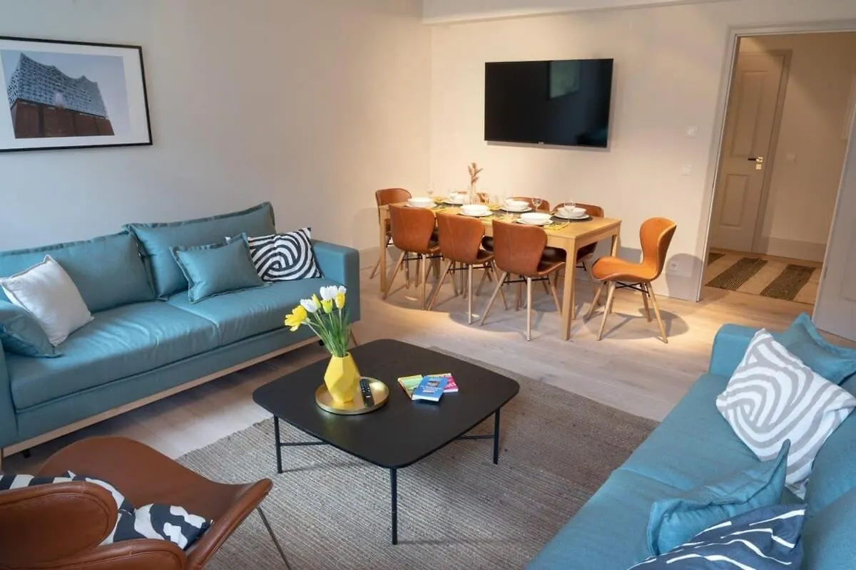 Spacious 3-Bedroom Apartment Near Eilbekpark Hamburg Germany