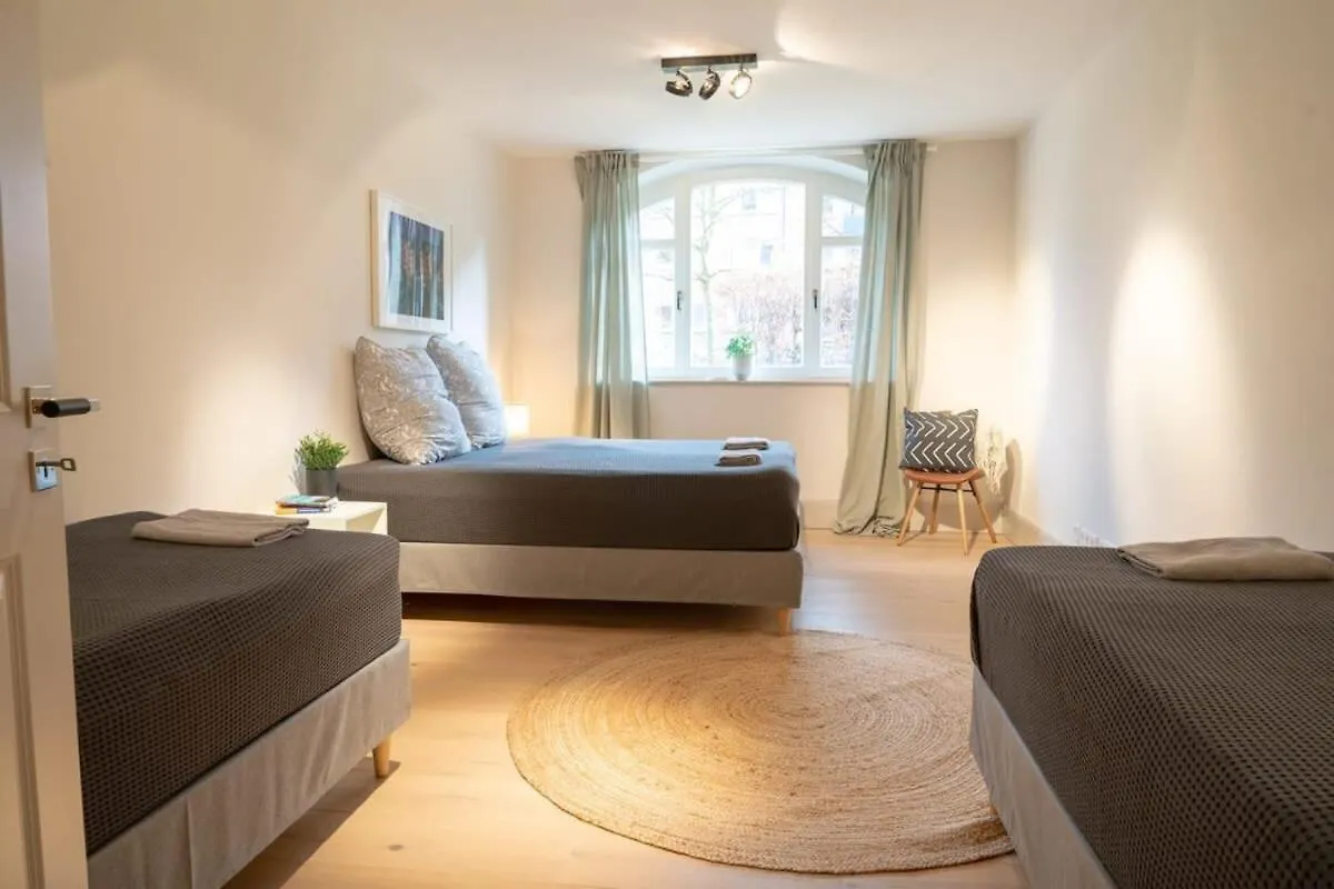 המבורג Spacious 3-Bedroom Apartment Near Eilbekpark